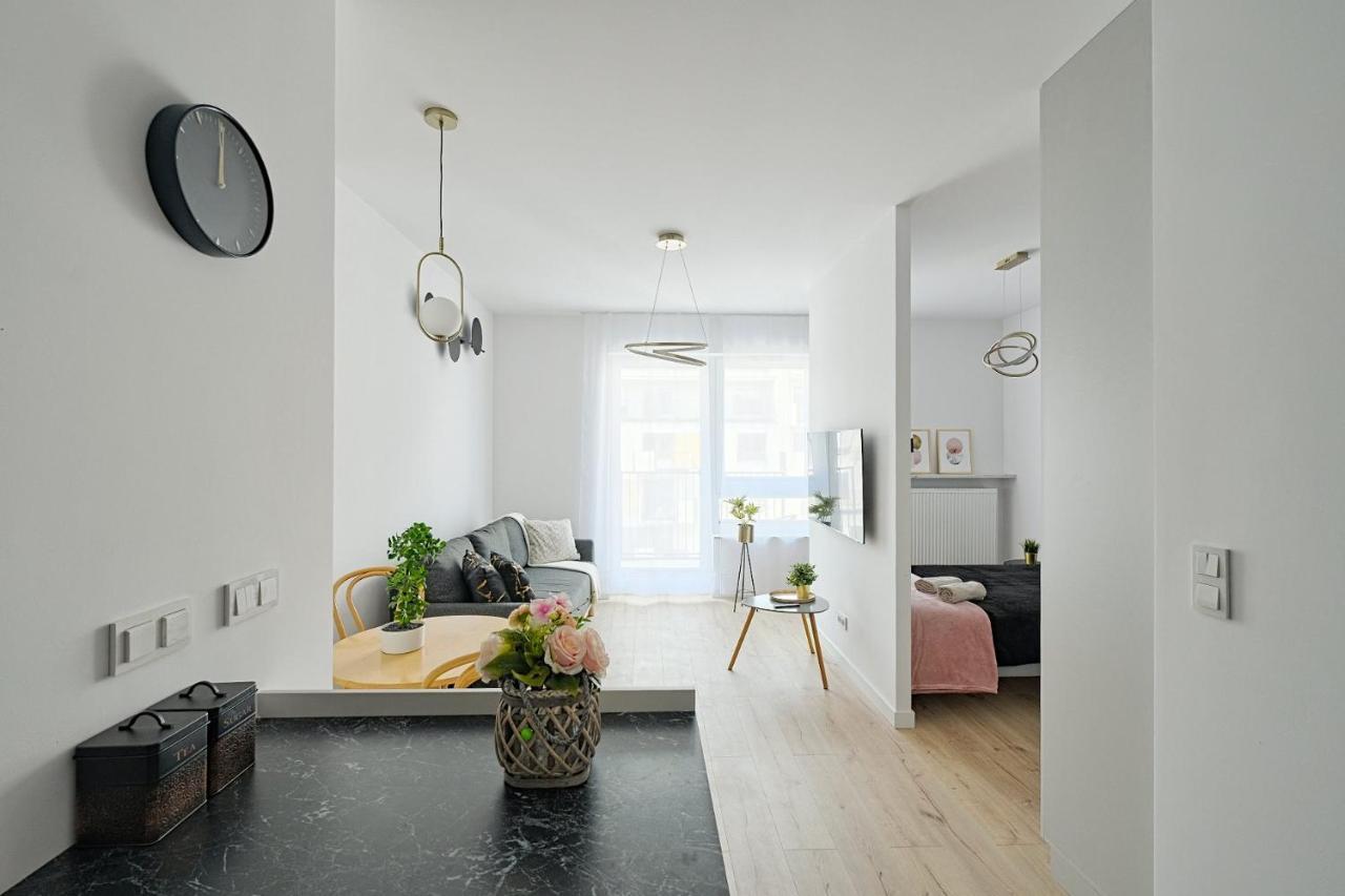 Ferienwohnung Optykow 3A Cozy Studio Promenada Warschau Exterior foto