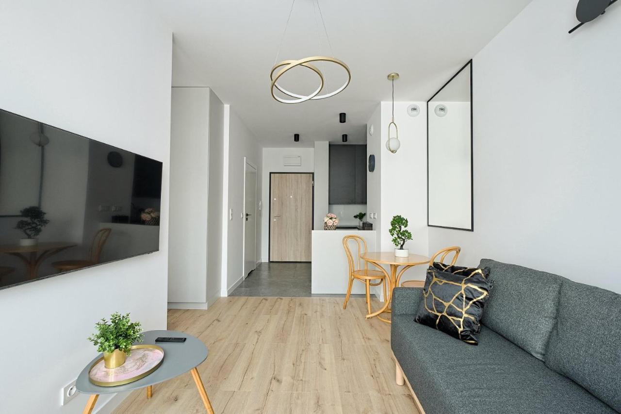 Ferienwohnung Optykow 3A Cozy Studio Promenada Warschau Exterior foto