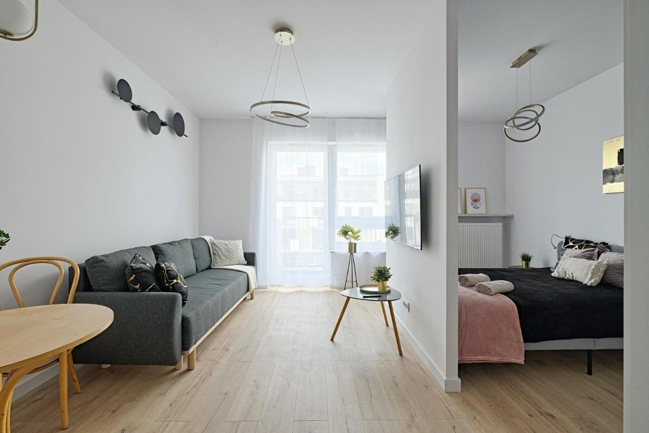 Ferienwohnung Optykow 3A Cozy Studio Promenada Warschau Exterior foto