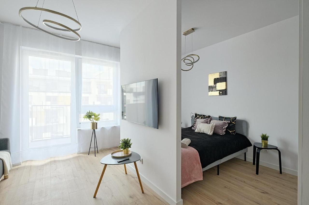 Ferienwohnung Optykow 3A Cozy Studio Promenada Warschau Exterior foto