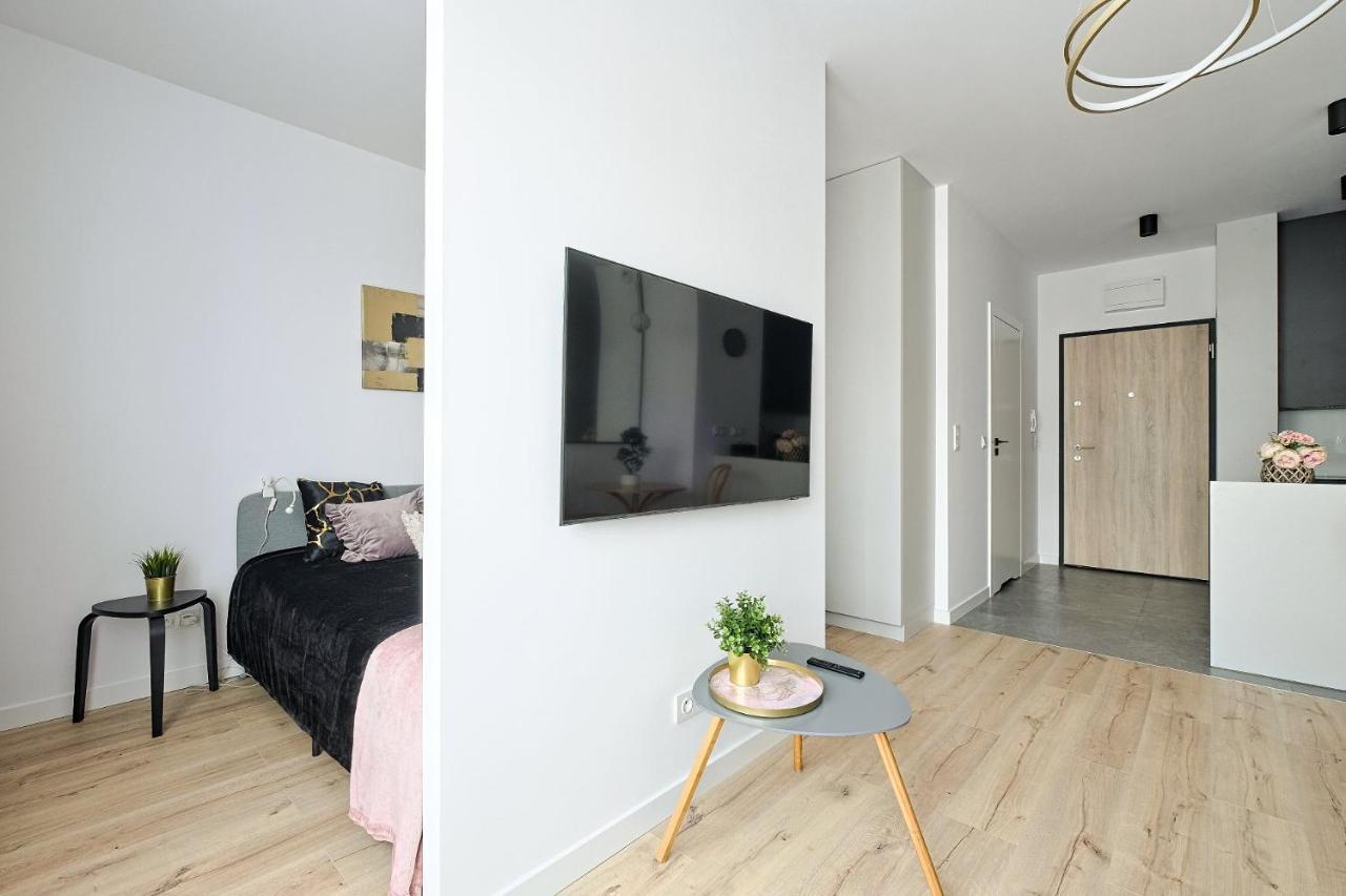 Ferienwohnung Optykow 3A Cozy Studio Promenada Warschau Exterior foto