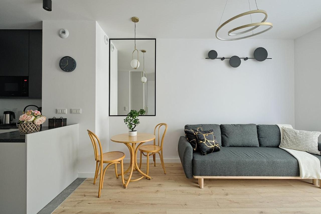 Ferienwohnung Optykow 3A Cozy Studio Promenada Warschau Exterior foto